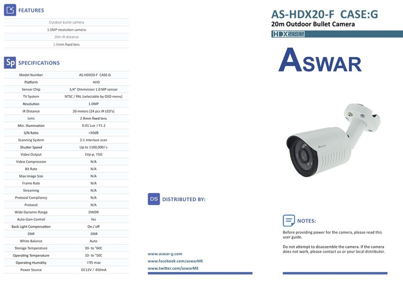 Aswar AS-HDX20-F CASE:G user manual