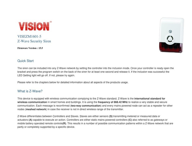 Vision VISEZM1601-5 User manual Vision VISEZM1601-5 User manual