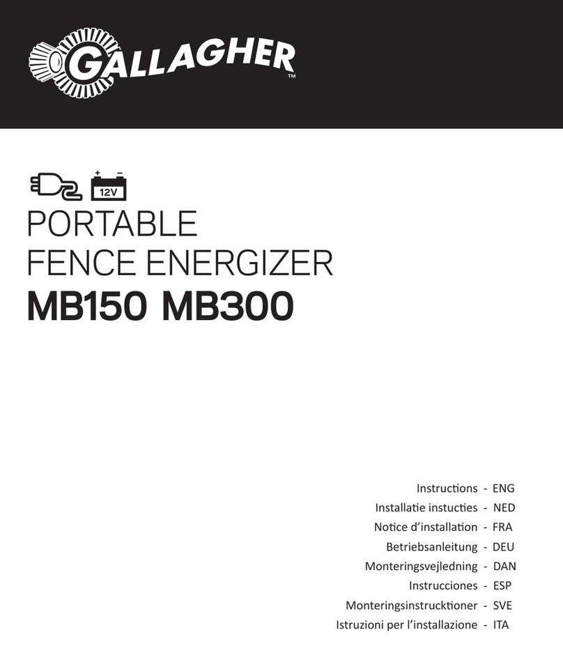 Gallagher MB150 user manual