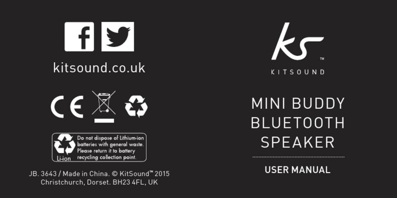 Kitsound Mini Buddy User manual