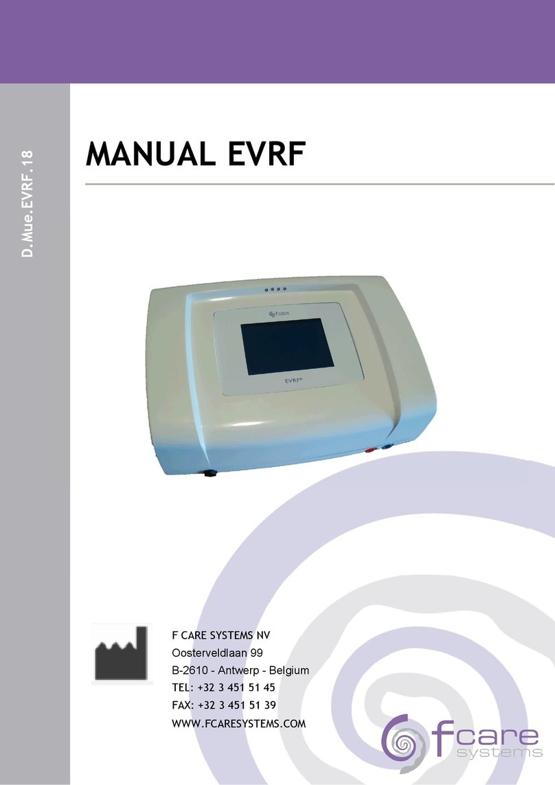 F Care Systems EVRF User manual