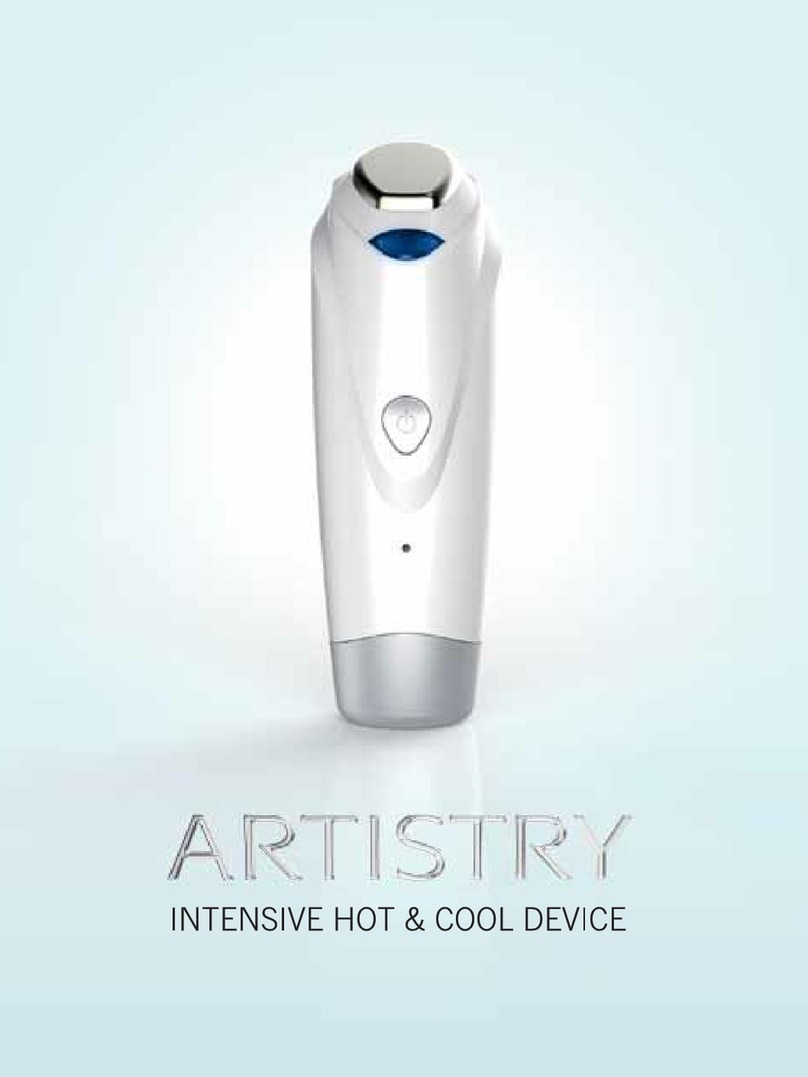 Artistry Intensive Hot & Cool Device manual