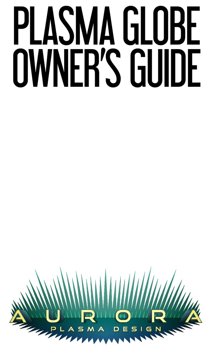 Aurora Plasma Globe owner's guide