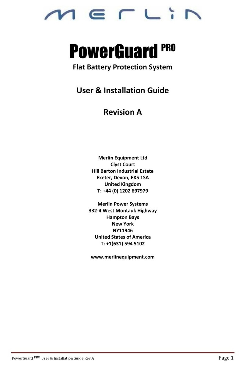 Merlin PowerGuard PRO Troubleshooting guide