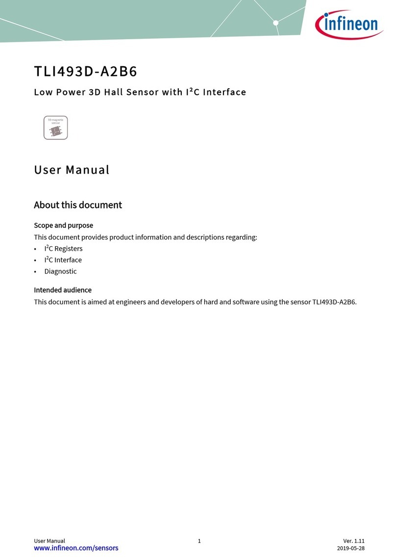 Infineon TLI493D-A2B6 User manual