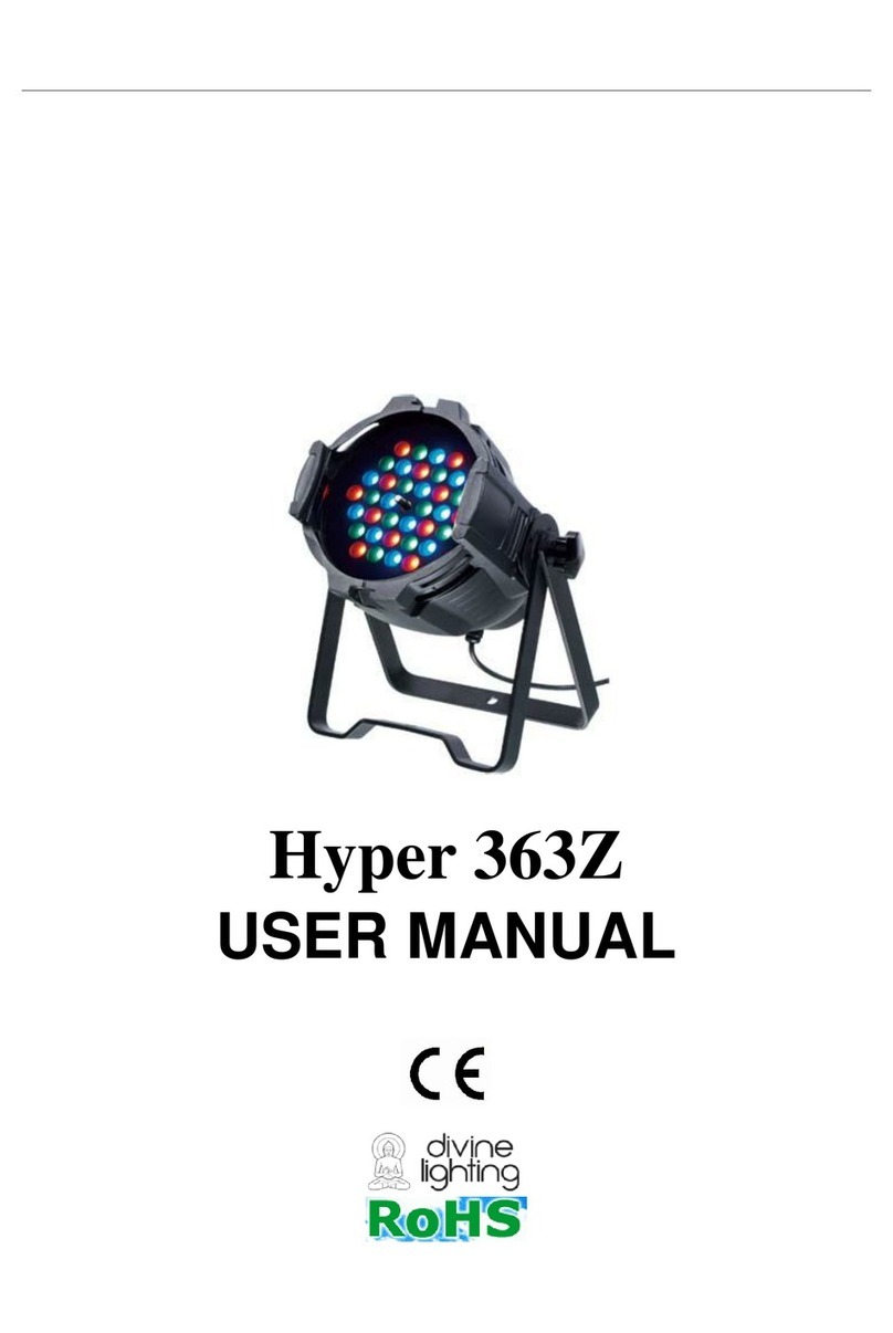 Divine Lighting Hyper 363Z user manual