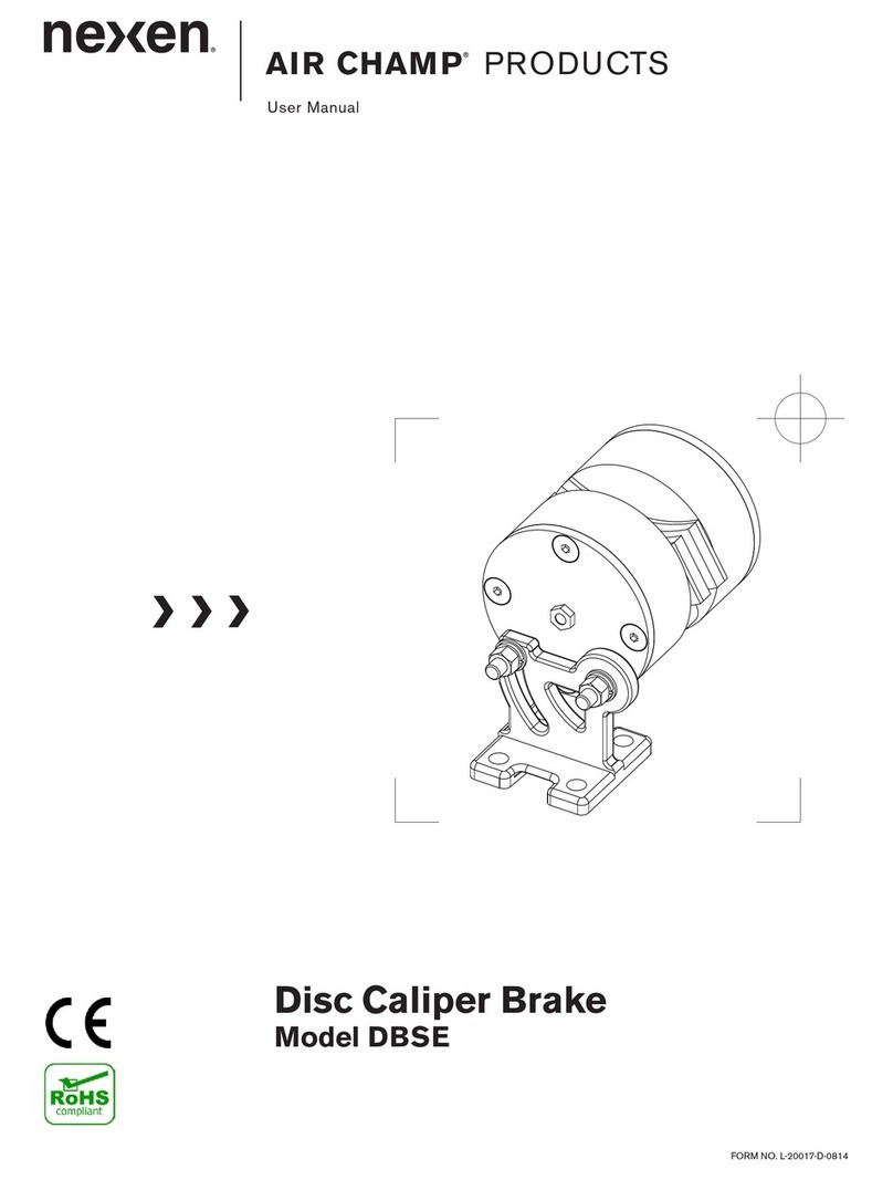 Nexen AIR CHAMP DBSE user manual