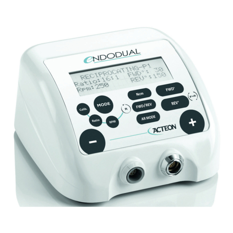 Acteon Endo Dual User manual Acteon Endo Dual User manual