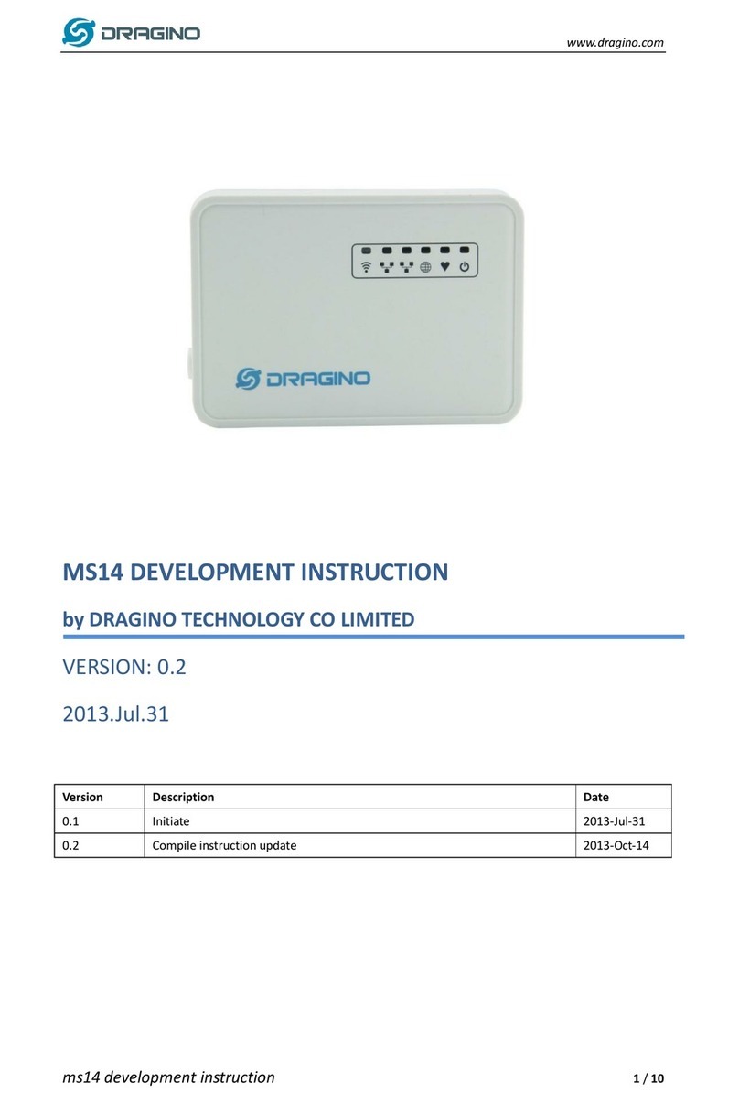 Dragino MS14 Development Instruction