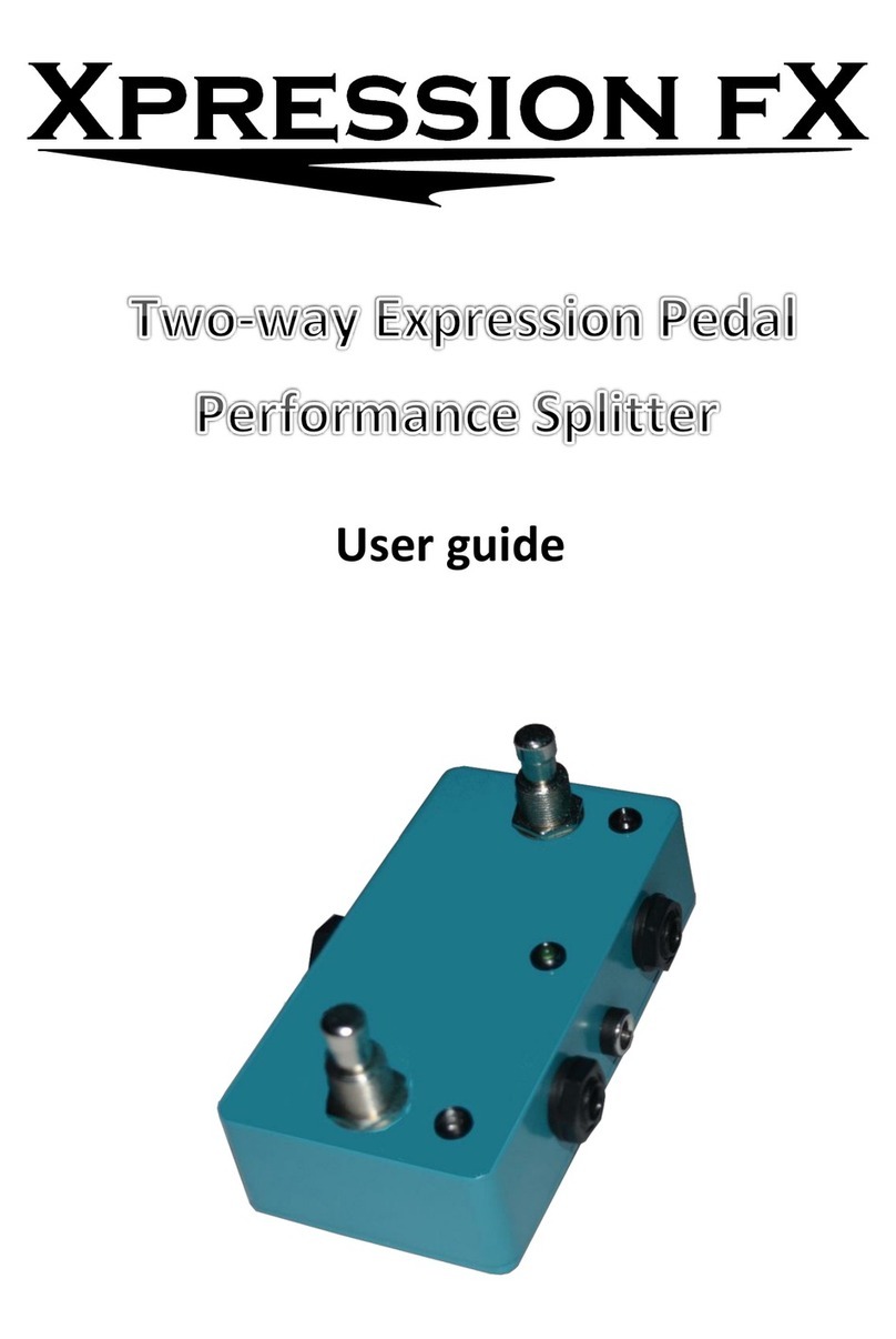 Oz inventions Xpression fX user guide