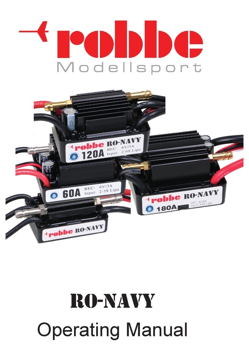 ROBBE RO-Control NAVY Series operating manual