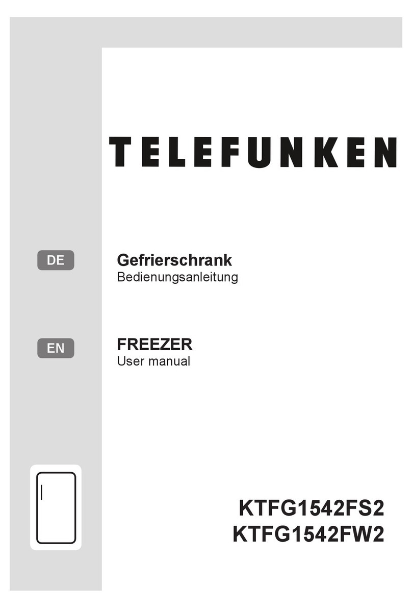 Telefunken KTFG1542FS2 user manual