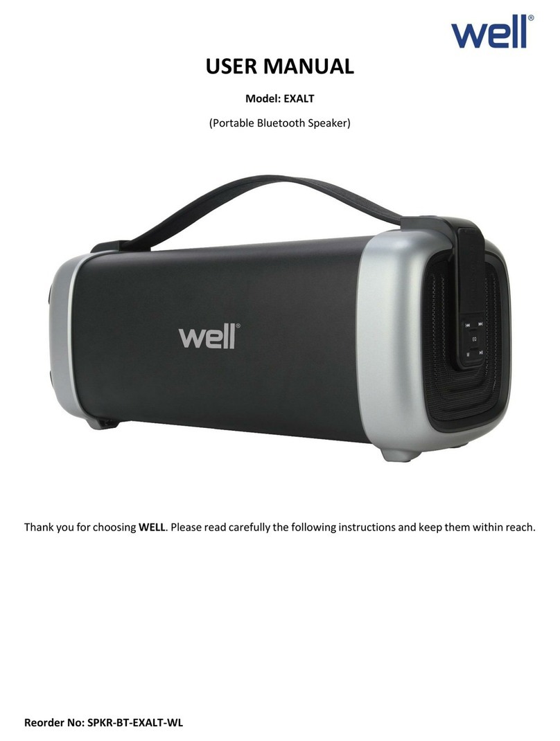 Well EXALT user manual