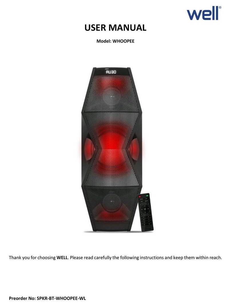 Well WHOOPEE user manual