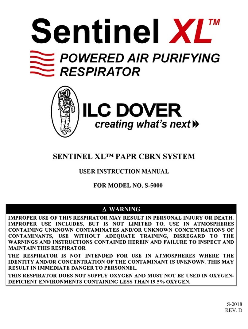 ILC Dover S-5000 Series User instruction manual