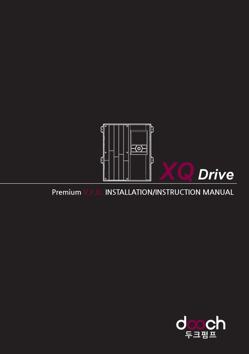 dooch XQ-Drive Series Installation instructions manual