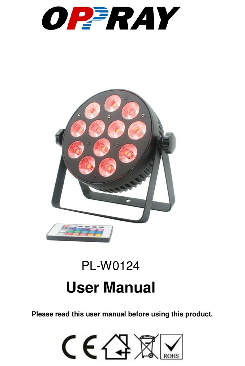 Oppray PL-W0124 user manual