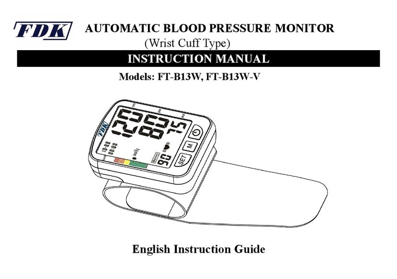 FDK FT-B13W instruction manual