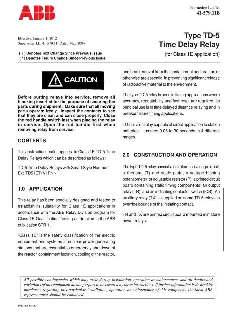 ABB TD-5 Manual