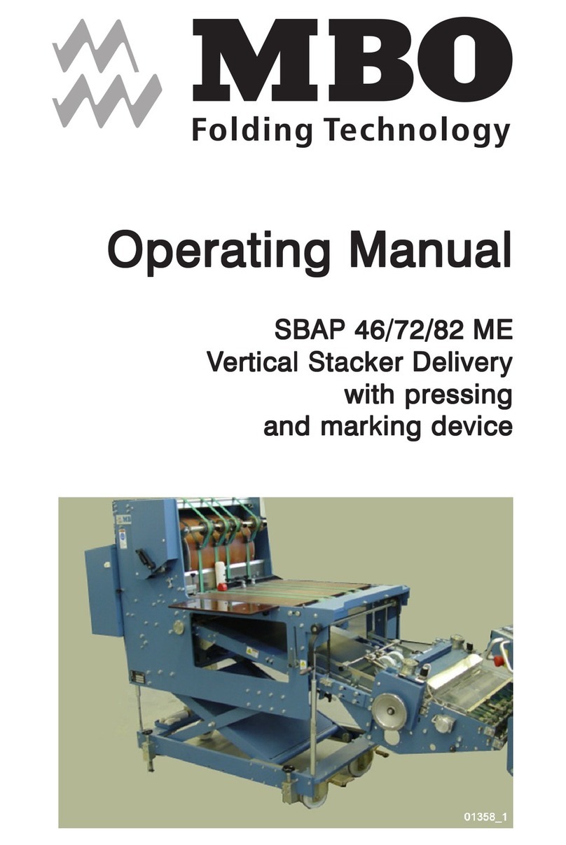 MBO SBAP 46-ME User manual