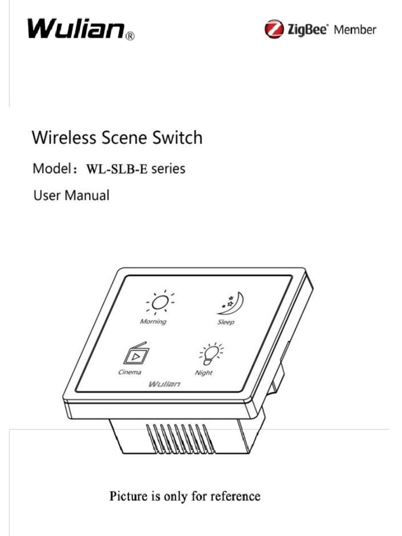 Wulian WL-SLB-E Series user manual