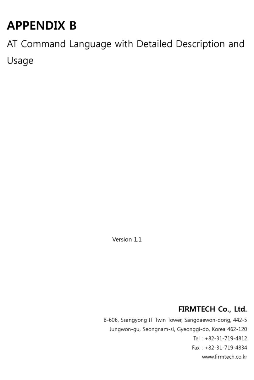 Firmtech FB100AS manual