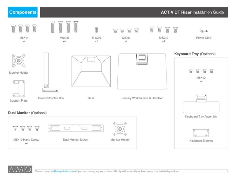 AMQ ACTIV DT Riser User manual