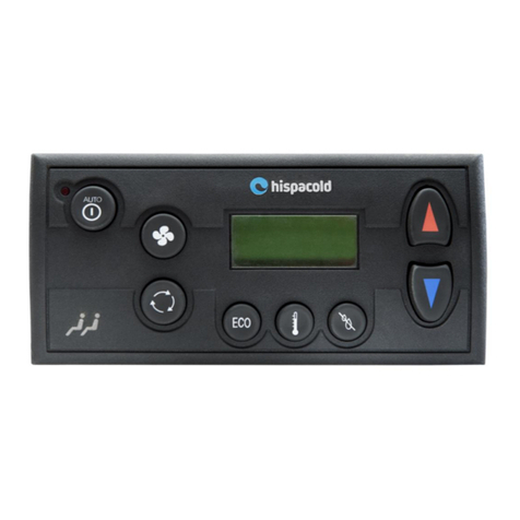Hispacold Ecomaster Clima MH-012 user manual