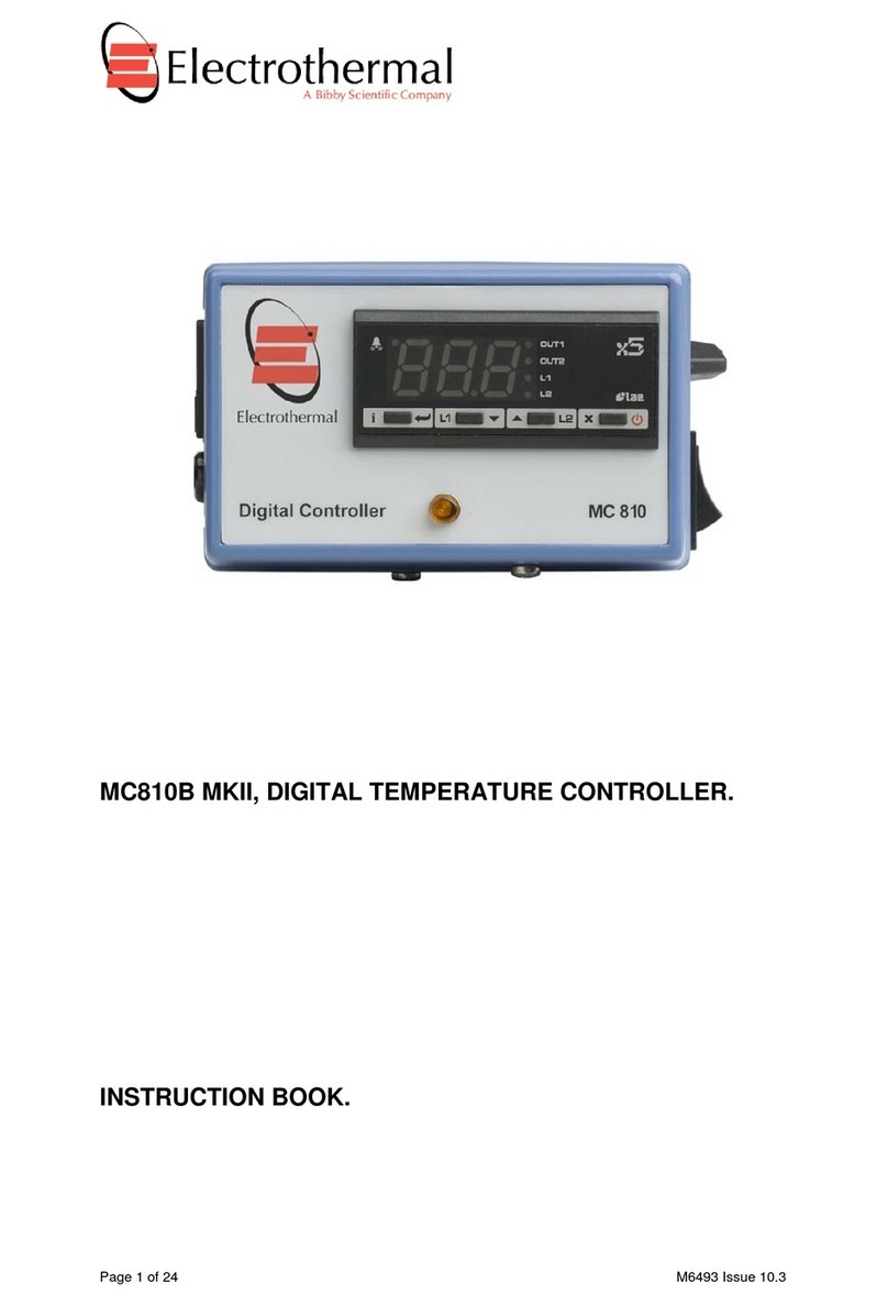 Electrothermal MC810B MKII Instruction book