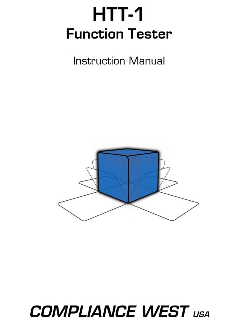 Compliance West HTT-1 User manual