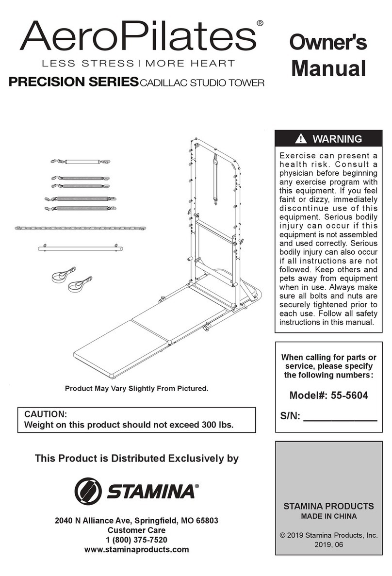 Stamina Precision Series owner's manual