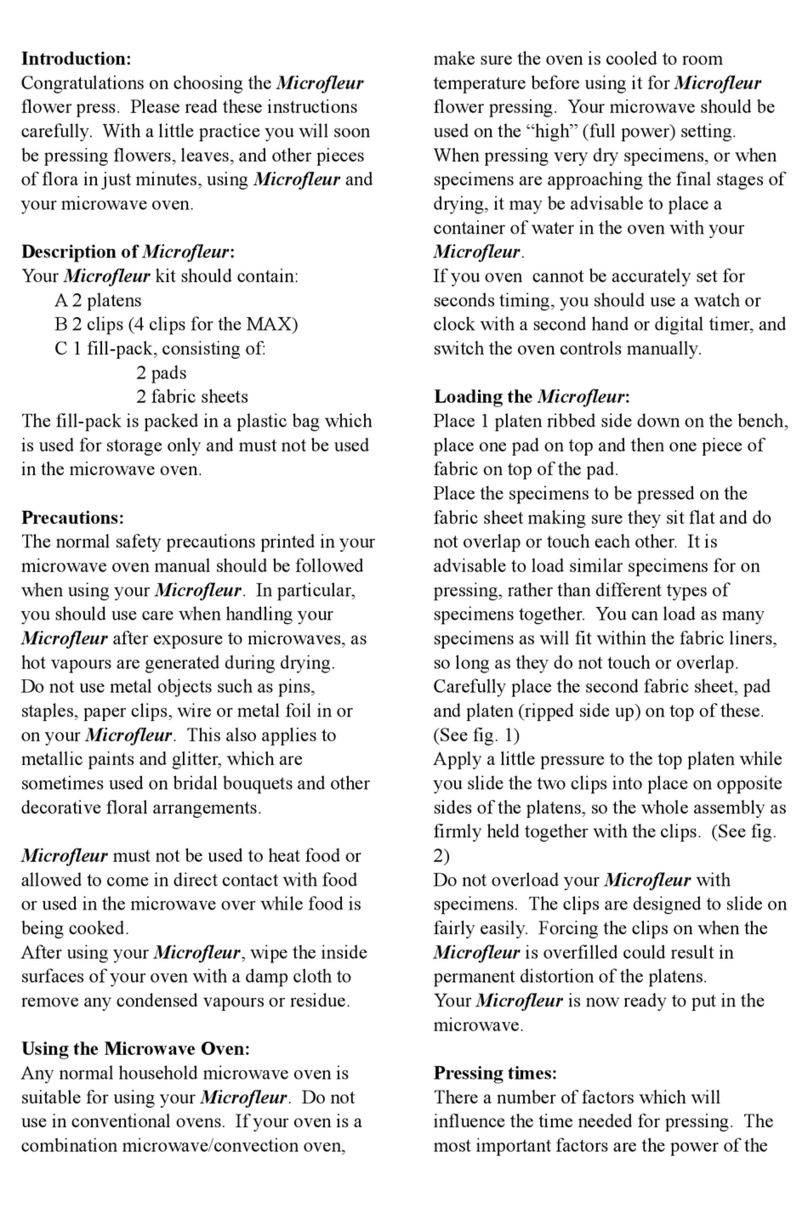 Microfleur Microfleur manual