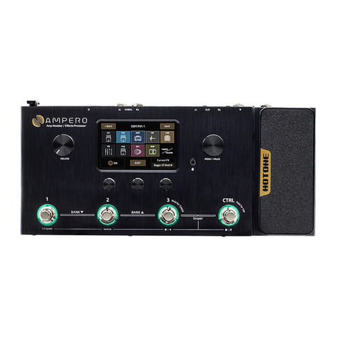 Hotone Ampero MP-100 Firmware update guide
