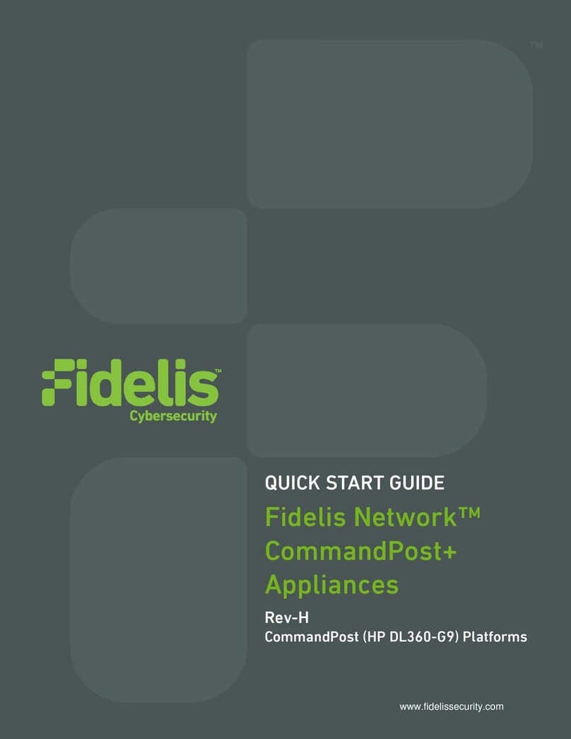 Fidelis CommandPost+ User manual Fidelis CommandPost+ User manual