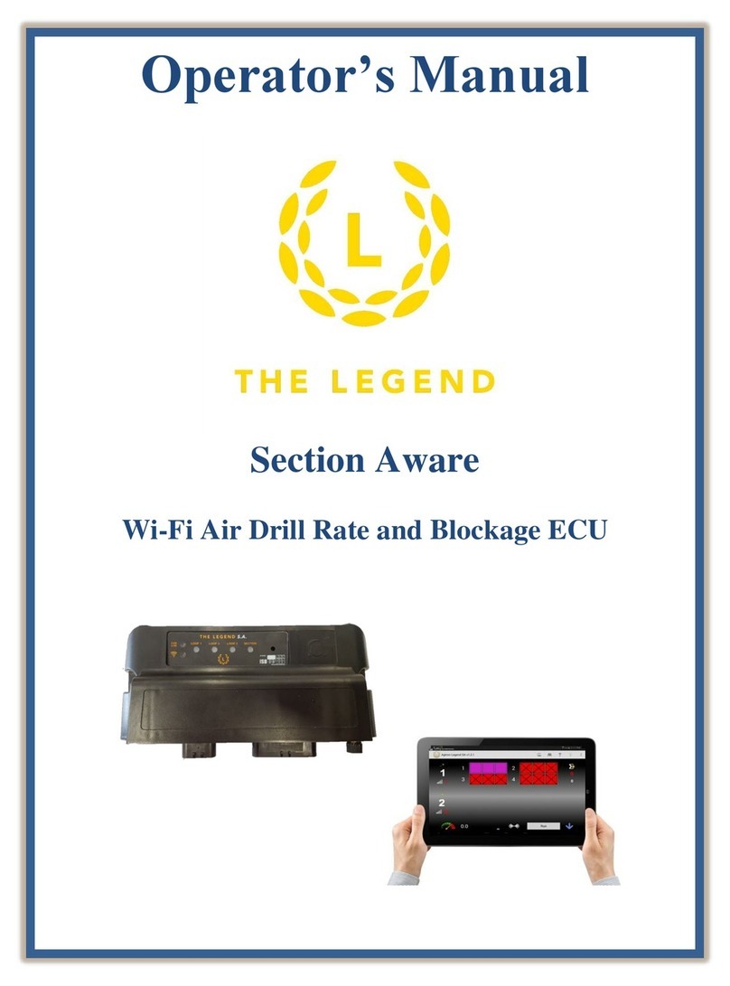 AGTRON Legend Operator's manual