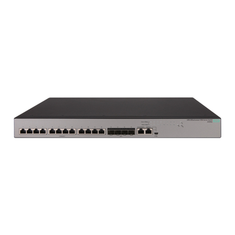 HPE OfficeConnect 1950 12XGT 4SFP+ User manual