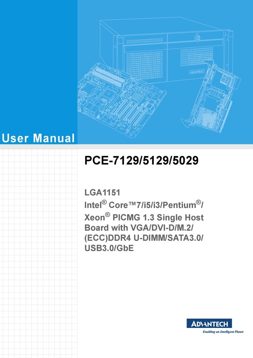Advantech PCE-7129 User manual