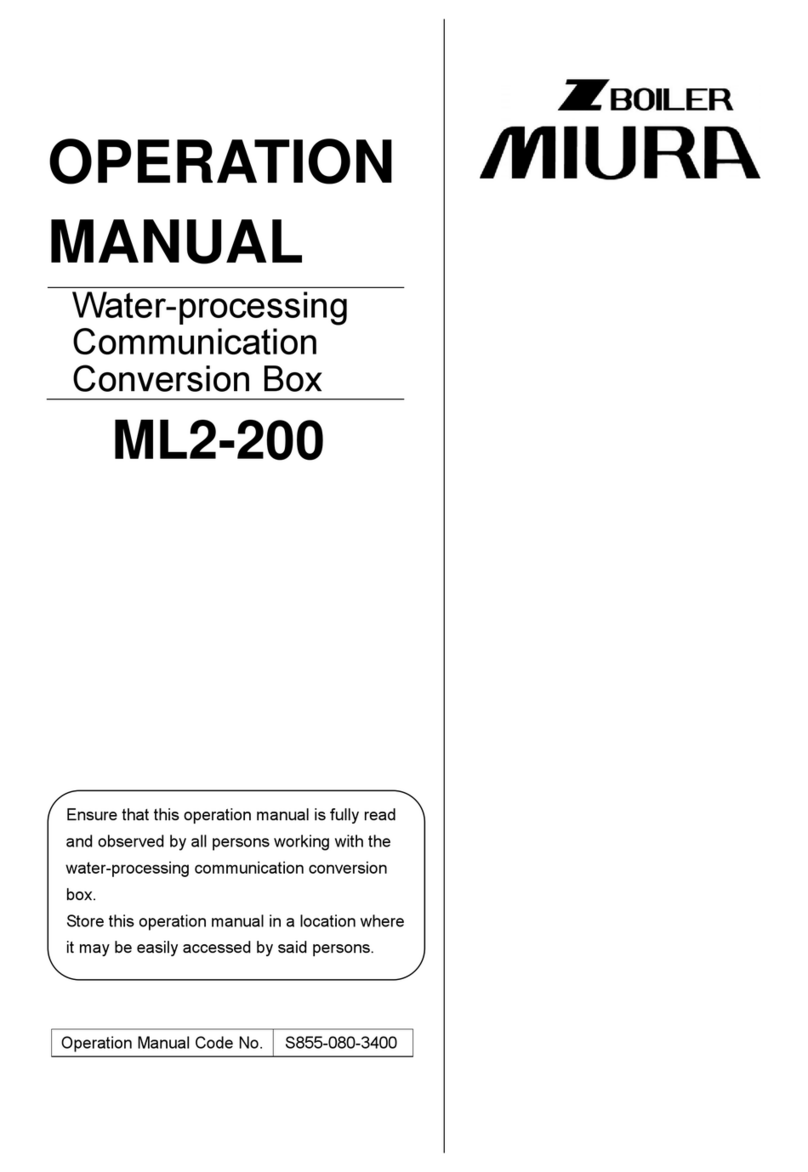 Z Boiler Miura ML2-200 Operation manual