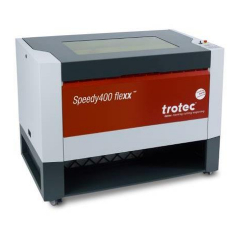 Trotec Speedy 400 flexx User manual
