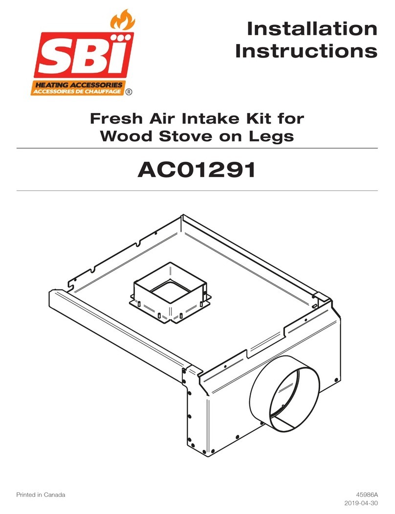 SBI AC01291 installation instructions SBI AC01291 installation instructions