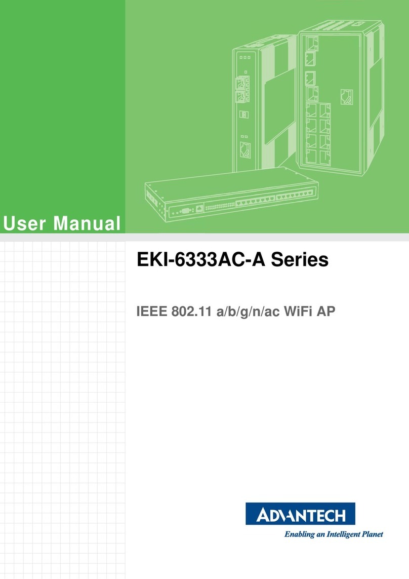 Advantech EKI-6333AC-A Series user manual