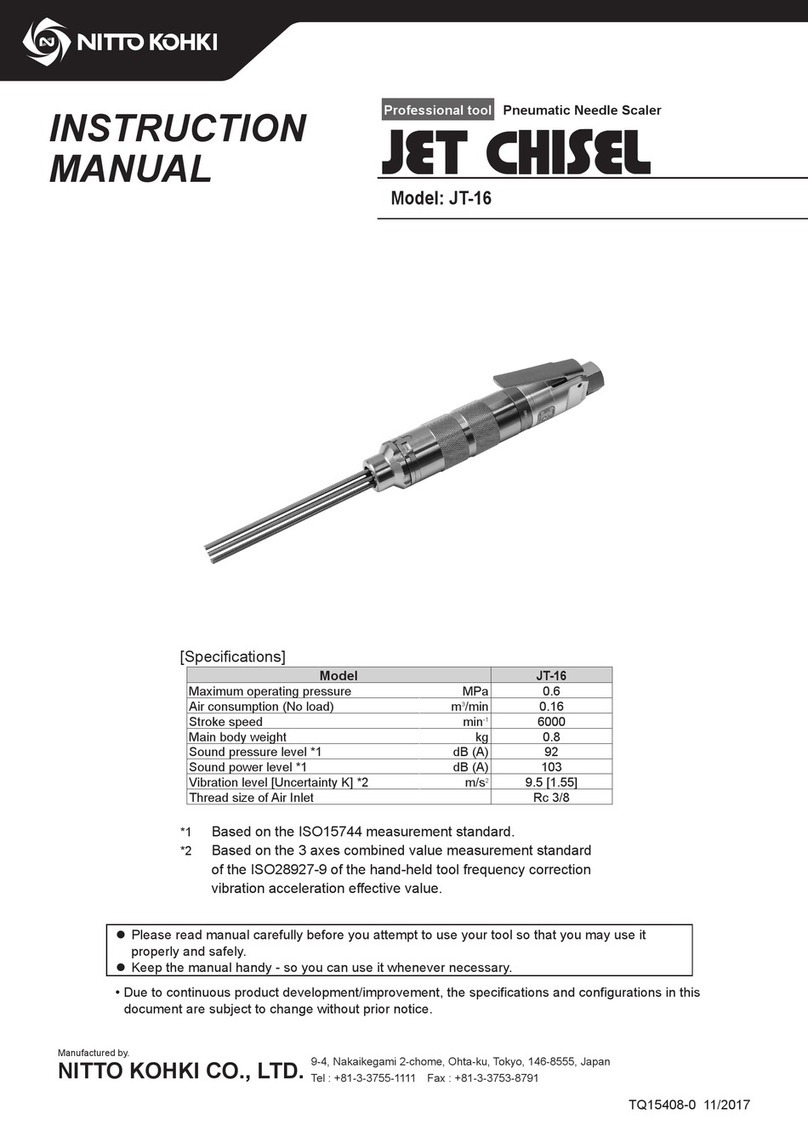 Nitto Kohki JT-16 instruction manual