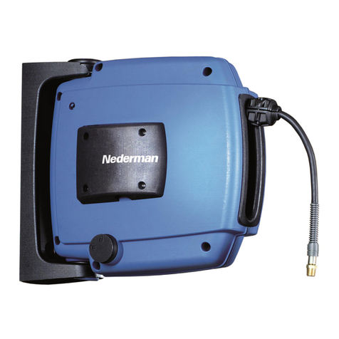 Nederman Hose Reel H20 User manual