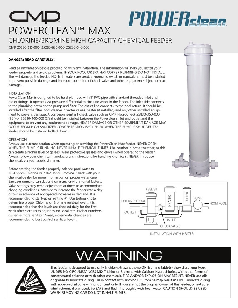 CMP POWERCLEAN MAX manual
