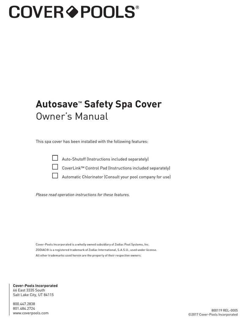 Cover Pools Autosave owner's manual