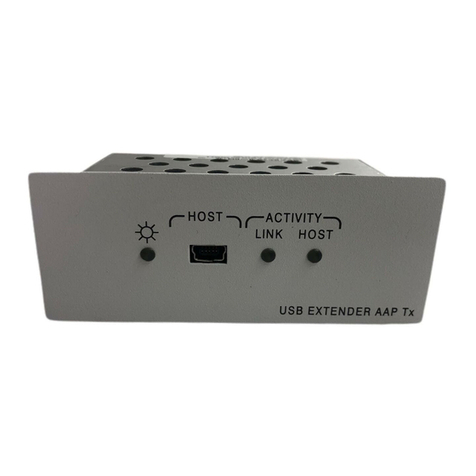 Extron electronics USB Extender Tx User manual