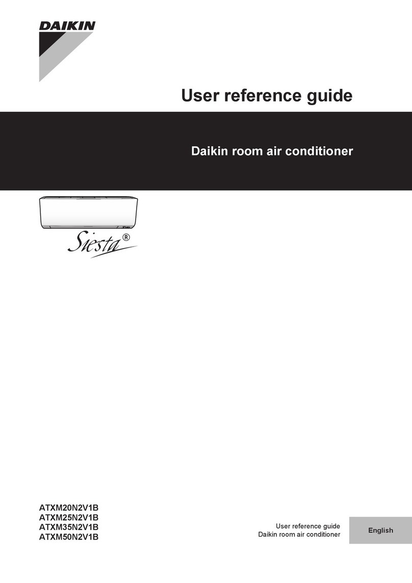 Daikin Siesta ATXM35N2V1B Product information sheet