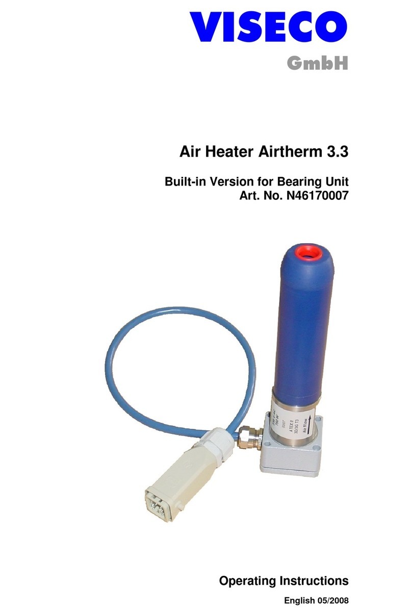VISECO Airtherm 3.3 operating instructions