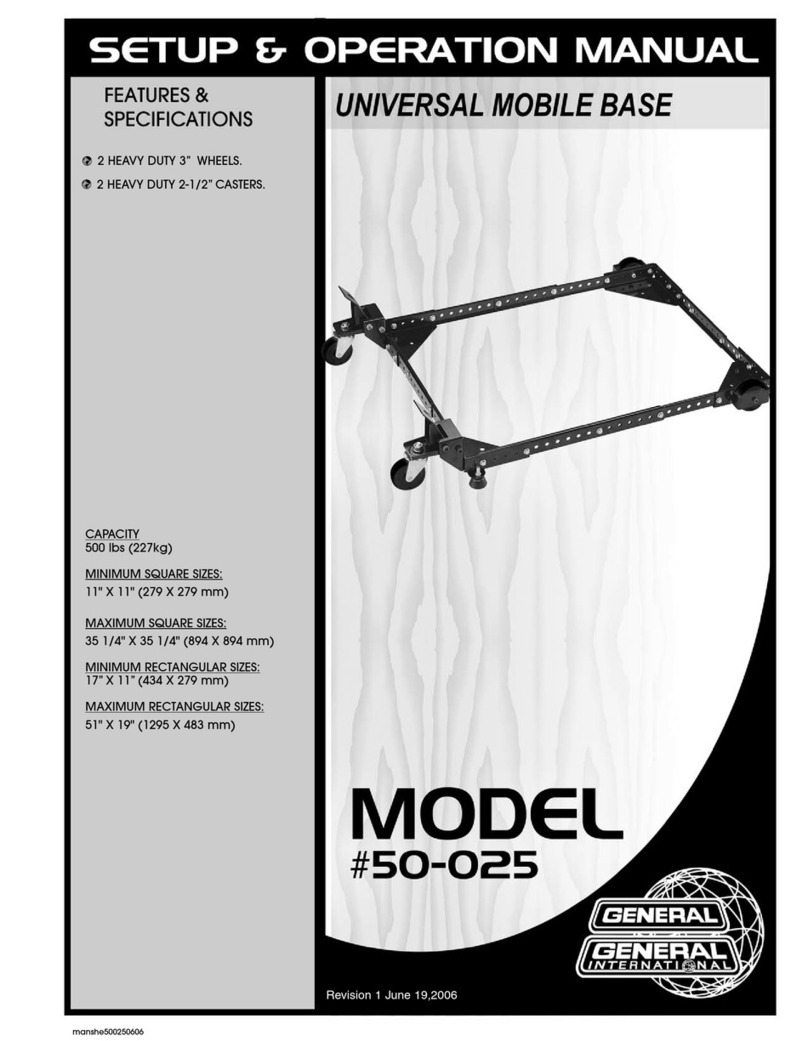 General 50-025 Setup & operation manual
