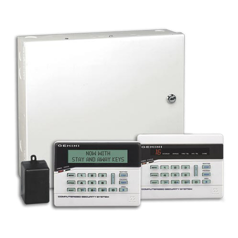 NAPCO Gemini P1632 User manual